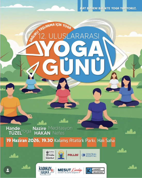 12 uluslar arası yoga günü kalamış