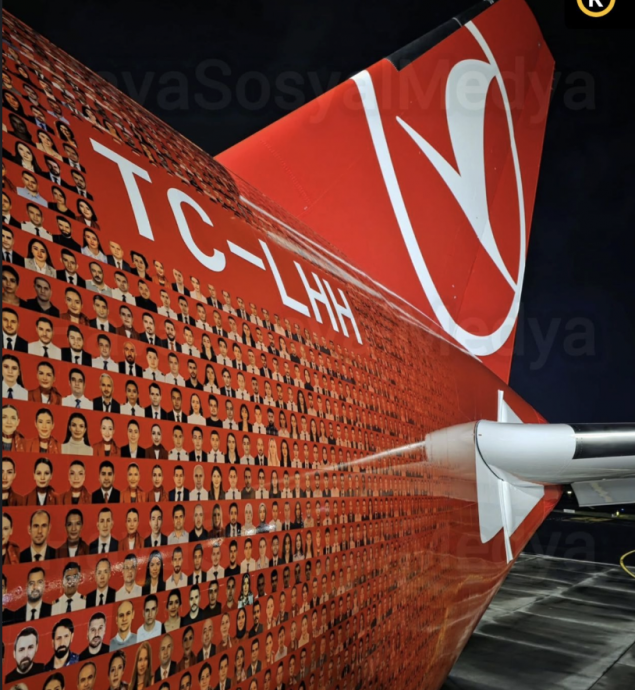 türk hava yolları filosundaki 500üncü uçak