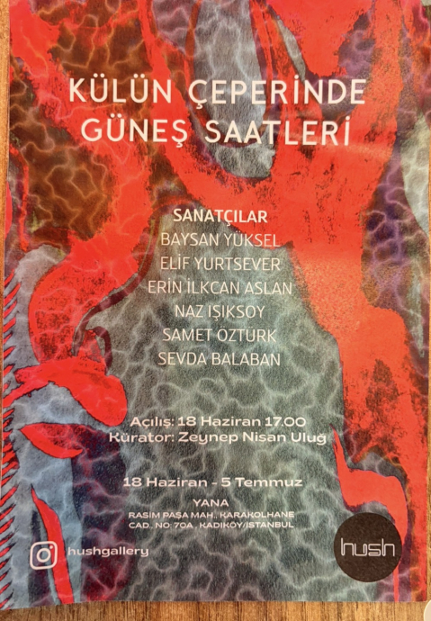 kadıköyde sergi külün çeperinde güneş saatleri